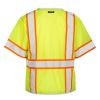 Kishigo 1550-1551 Class 3 Hi Vis Mesh Safety Vest