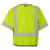 Kishigo 1567 Class 3 Hi Vis Mesh Safety Vest
