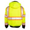 Kishigo JS119-JS120 Class 3 Hi Vis Convertible Bomber Jacket