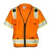 Kishigo S5010S-5011 Class 2 Hi Vis Surveyor Safety Vest