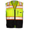 Kishigo 1515-1516 Class 2 Hi Vis Mesh Safety Vest
