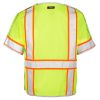 Kishigo 1552B Class 3 Hi Vis Mesh Breakaway Vest