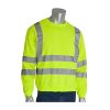 PIP 323-CNSSE Class 3 Hi Vis Safety Crewneck Sweatshirt