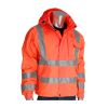 PIP 353-2000 Class 3 Hi Vis Rain Jacket