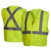 Pyramex RCZ21 Class 2 Hi Vis X-Back Safety Vest