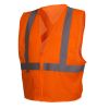 Pyramex RCZ21 Class 2 Hi Vis X-Back Safety Vest