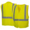 Pyramex RVHL29 Class 2 Hi Vis Mesh Breakaway Safety Vest