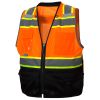 Pyramex RVZ44B Class 2 Hi Vis Mesh Safety Vest