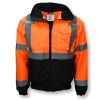 Radians SJ110B-3Z Class 3 Hi Vis Bomber Jacket