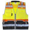 Radians SV55B-2Z Class 2 Hi Vis Black Bottom Safety Vest