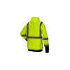Pyramex RSSH3210T Hi-Vis Softshell Jacket – Tall Fit, Class 3 Water-Resistant with Fleece Liner