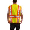 Tingley V70832 Class 2 Hi Vis Adjustable Safety Vest