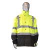 Radians RW30-3Z1Y Hi Vis Rain Jacket – Waterproof & ANSI Class 3 Safety Gear