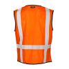 Kishigo 1509-1529 Class 2 Hi Vis Mesh Safety Vest