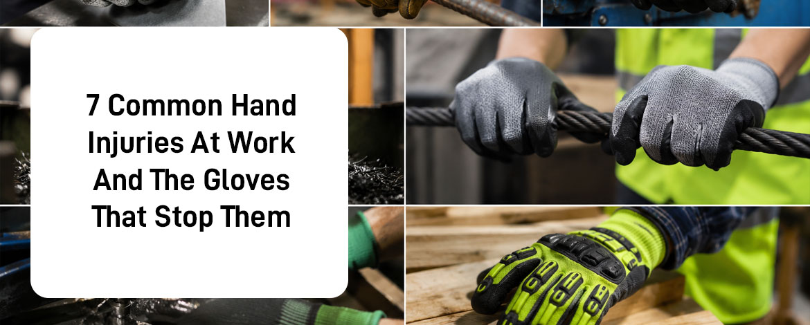 7 Common Hand Injuries At Work And The Gloves That Stop Them