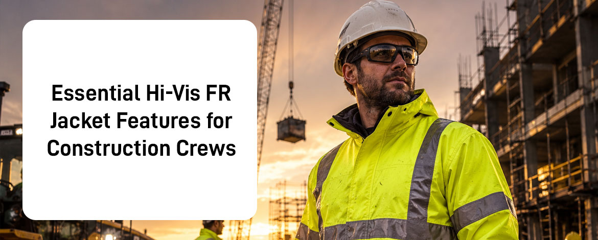 Essential Hi-Vis FR Jacket Features for Construction Crews